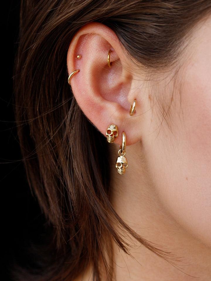 Loren Stewart Skull Stud