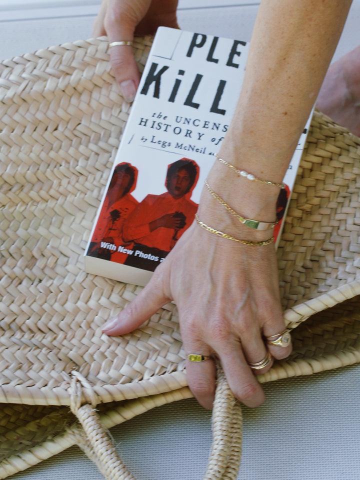 Loren Stewart Solid Figaro Chain Bracelet