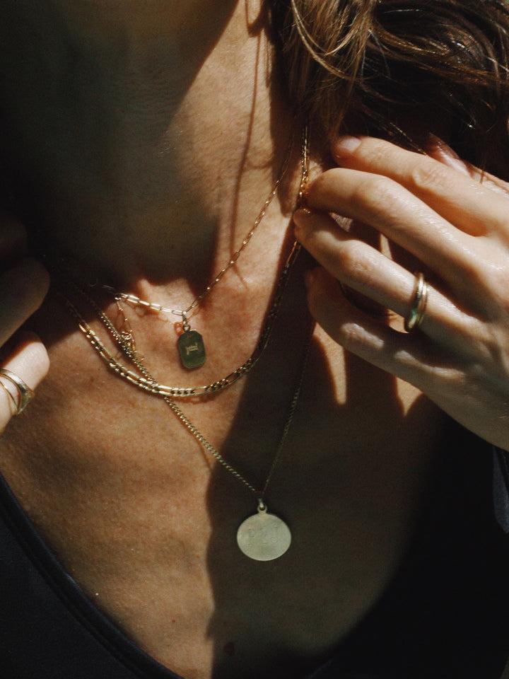 Loren Stewart Solid Figaro Chain Necklace