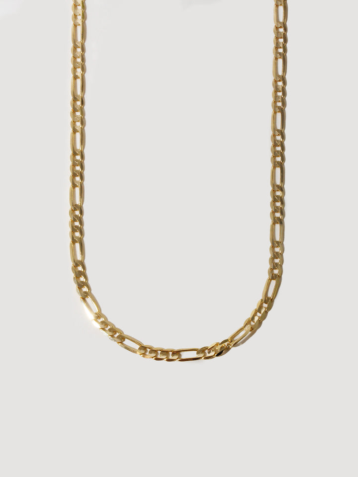 Loren Stewart Solid Figaro Chain Necklace
