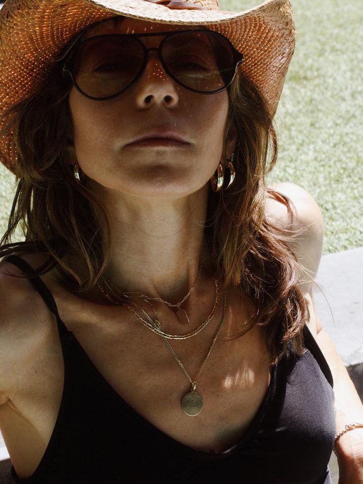 Loren Stewart Solid Figaro Chain Necklace