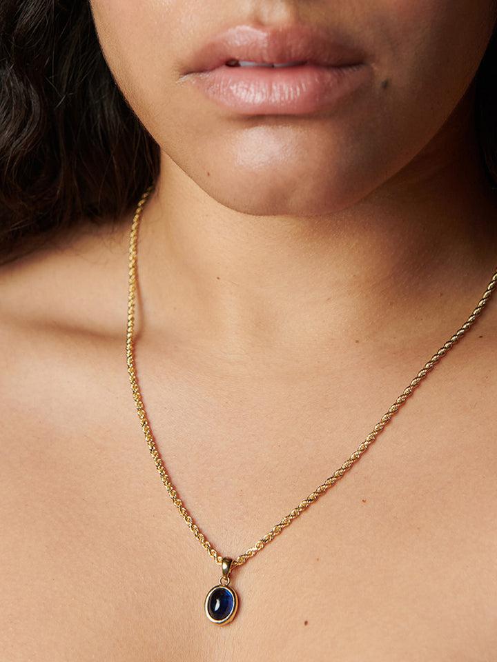 Loren Stewart Solid Gold Rope Chain