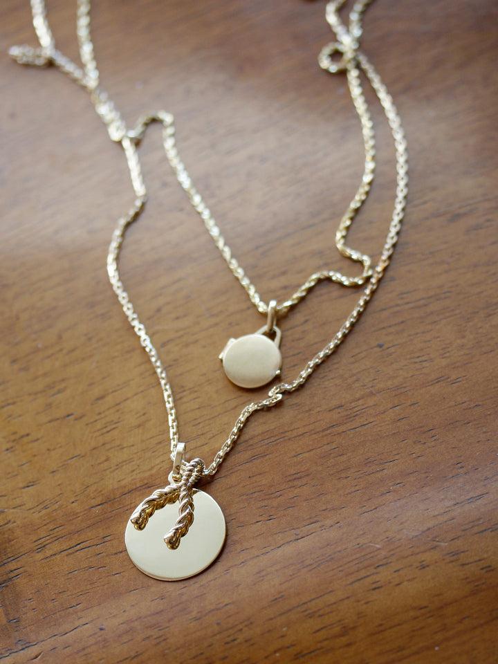 Loren Stewart Spiral Wishbone Pendant