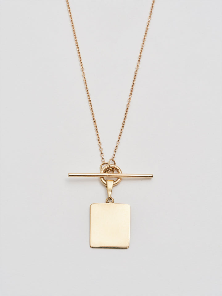Loren Stewart Square & Toggle Necklace