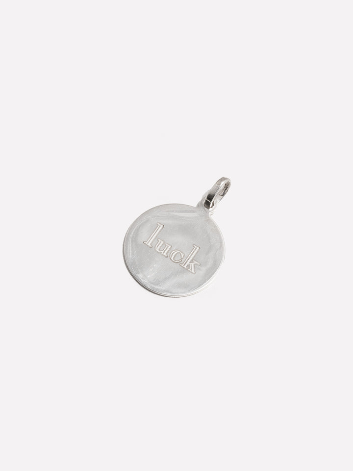 Loren Stewart Sterling Silver Disk Pendant