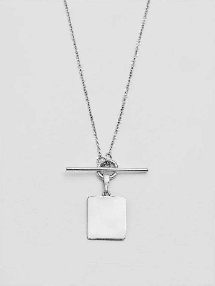 loren stewart Sterling Silver Square & Toggle