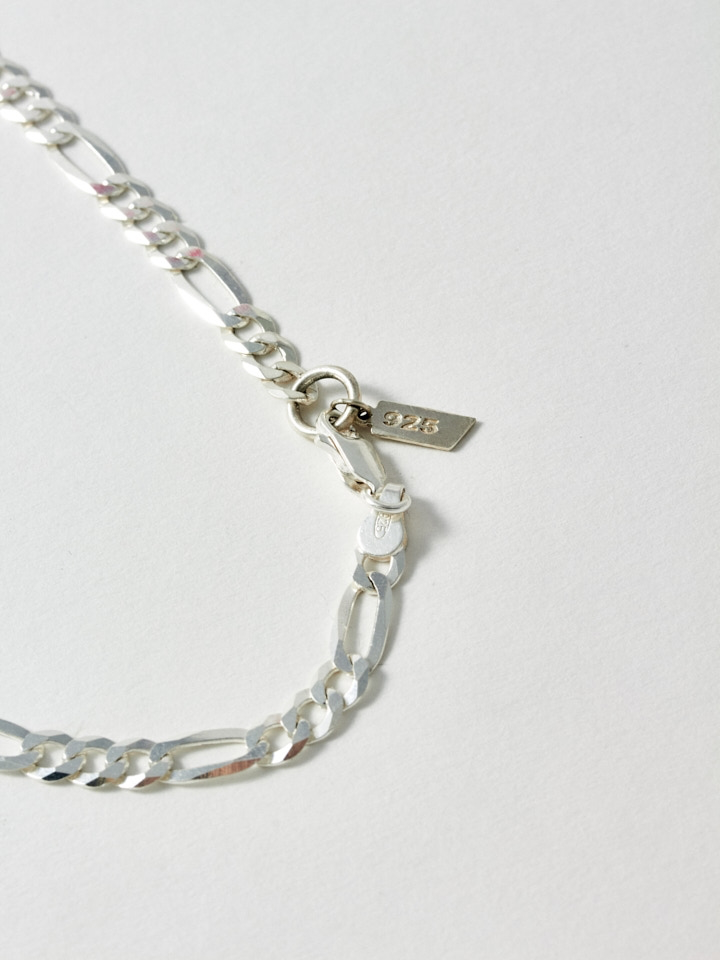 Loren Stewart Sterling Silver XL Figaro Chain