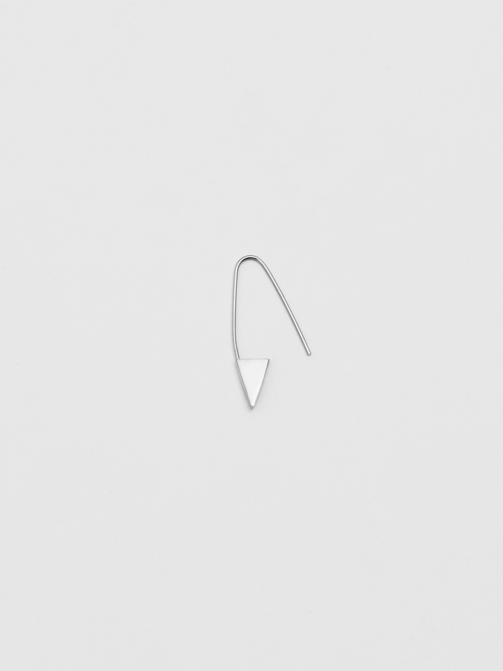Loren Stewart Triangle Safety Pin Earring