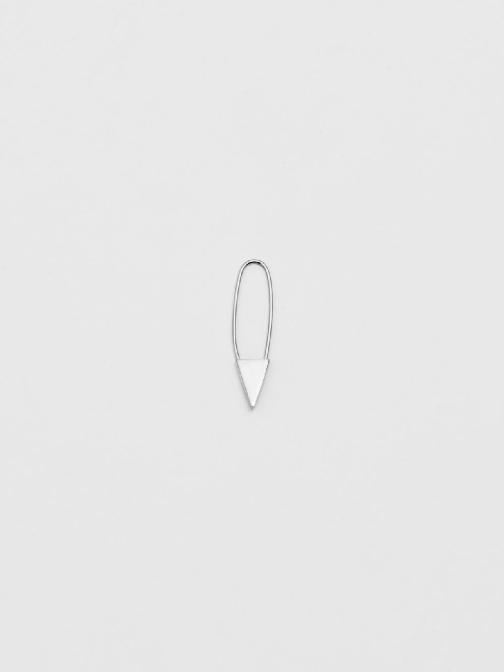 Loren Stewart Triangle Safety Pin Earring