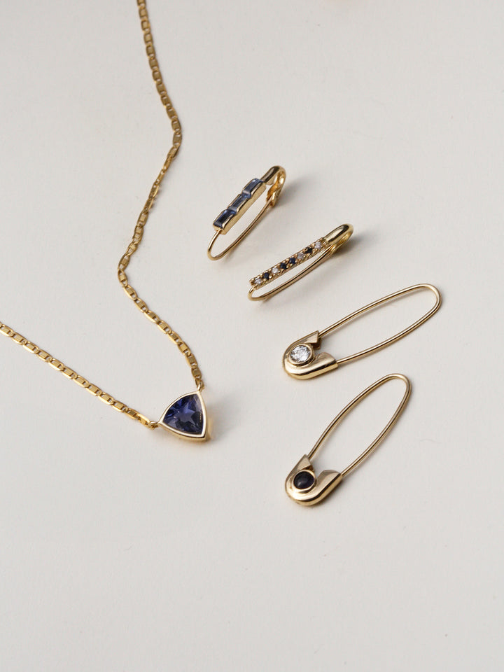 Loren Stewart Trillion Valentino Necklace