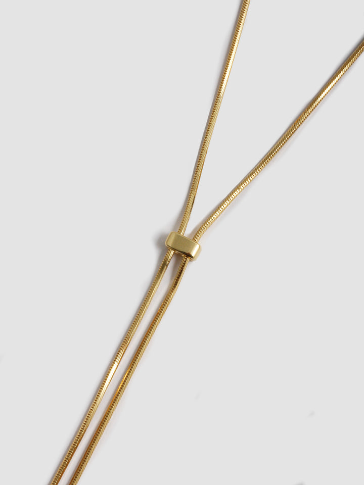 Loren Stewart Vermeil Bolo Pendant Necklace