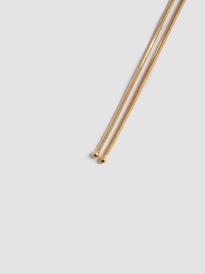 Loren Stewart Vermeil Bolo Pendant Necklace