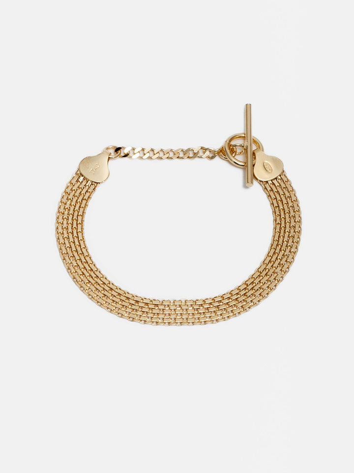 loren stewart Vermeil Chainmail Bracelet