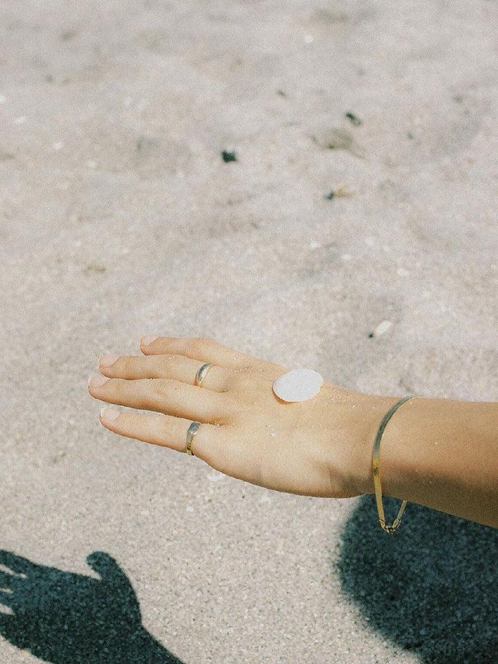 Loren Stewart Vermeil Herringbone Bracelet