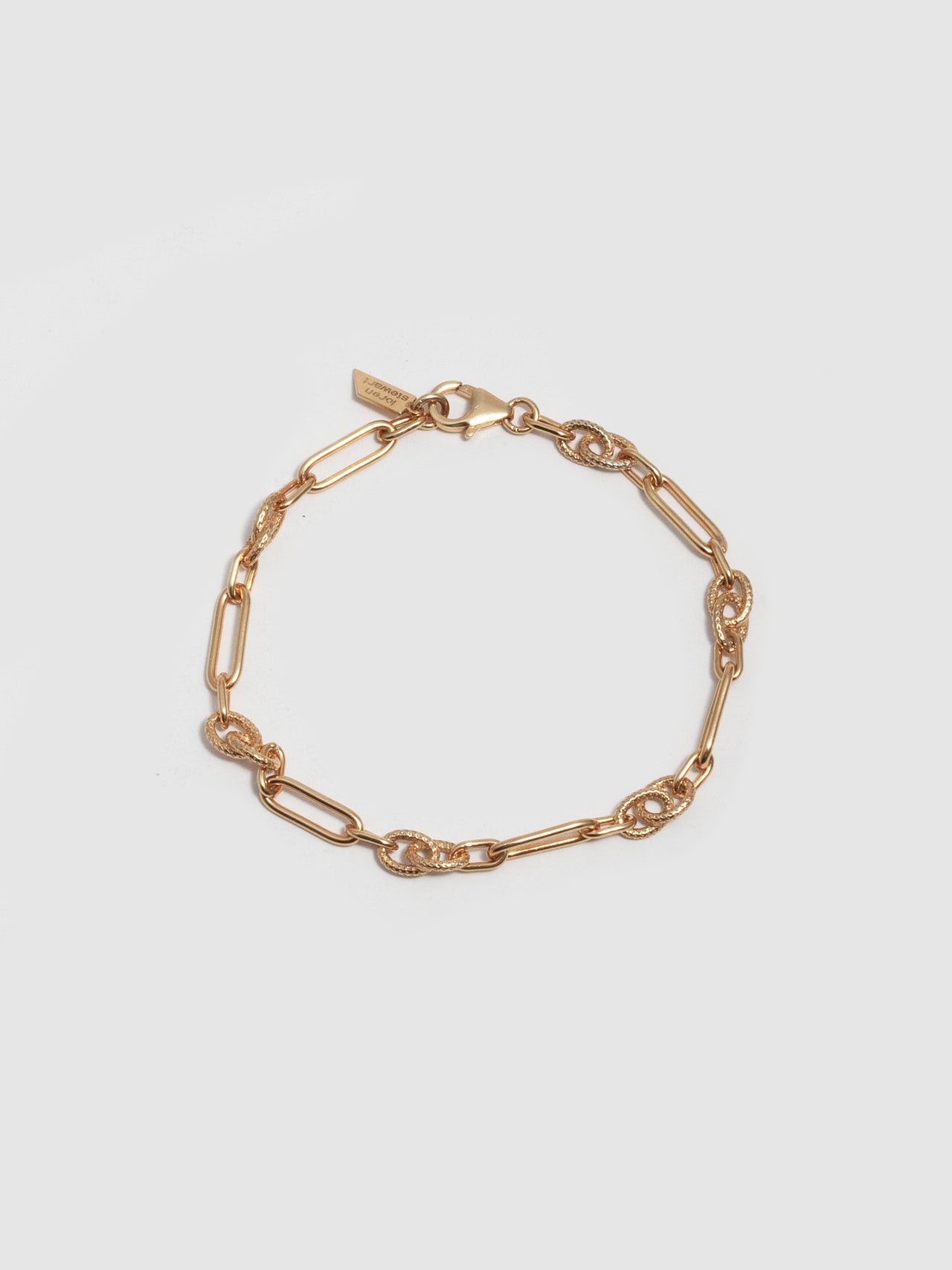 Loren Stewart Vermeil Motley Chain Bracelet