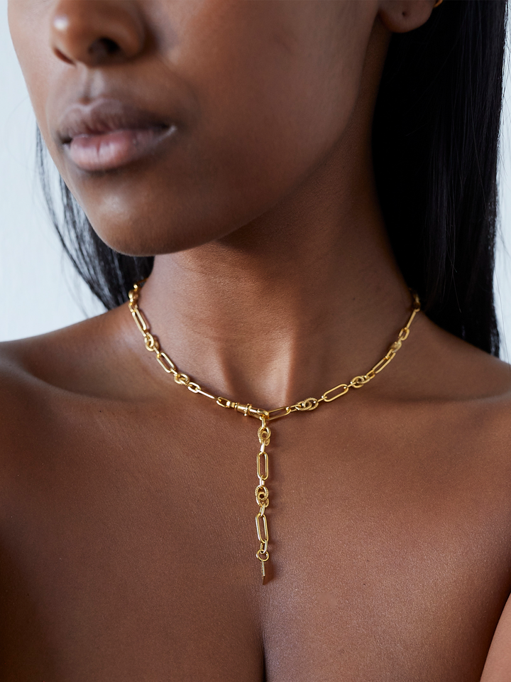 Loren Stewart Vermeil Motley Chain Necklace
