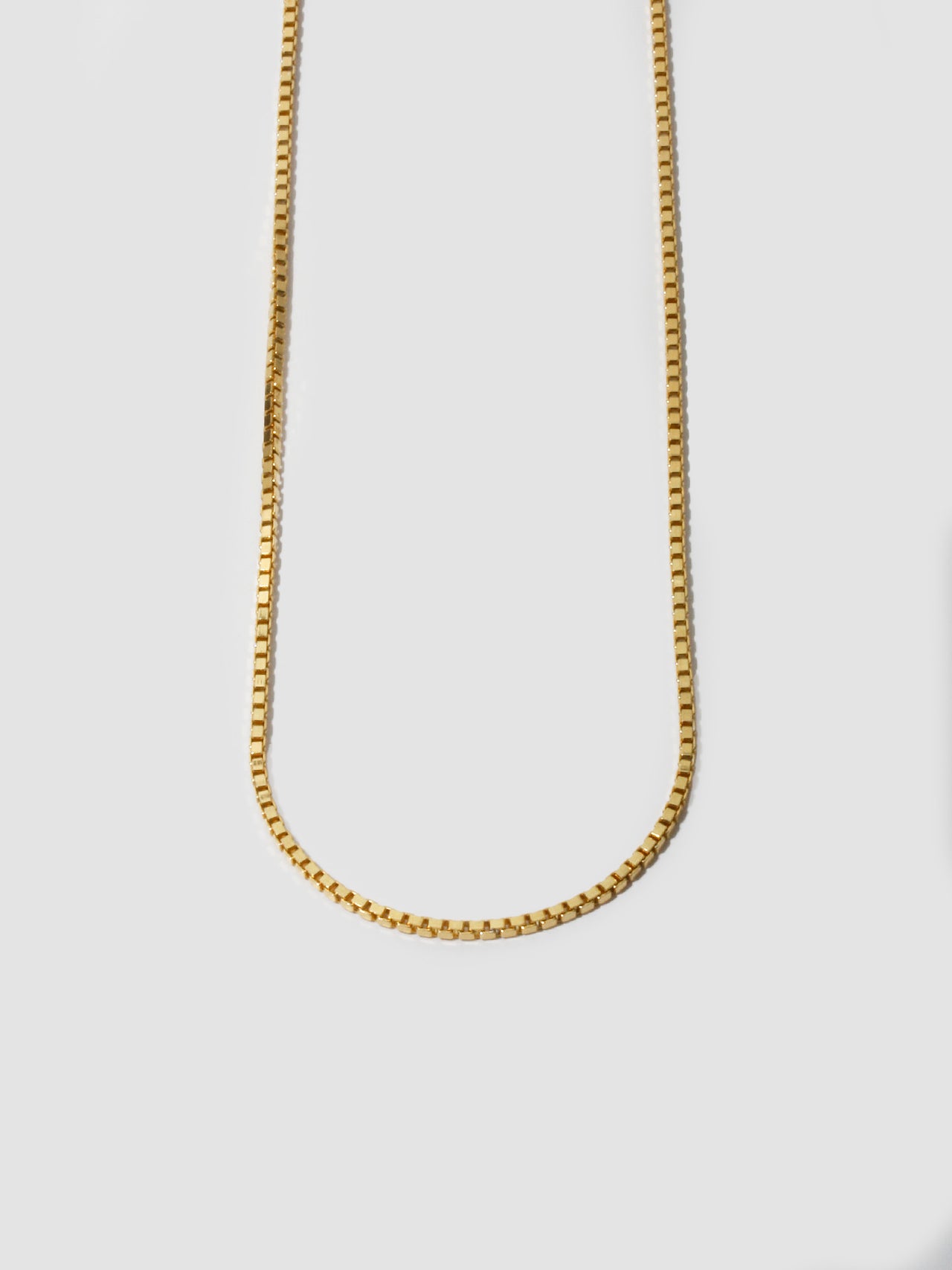 Loren Stewart Vermeil Squared Box Link Chain