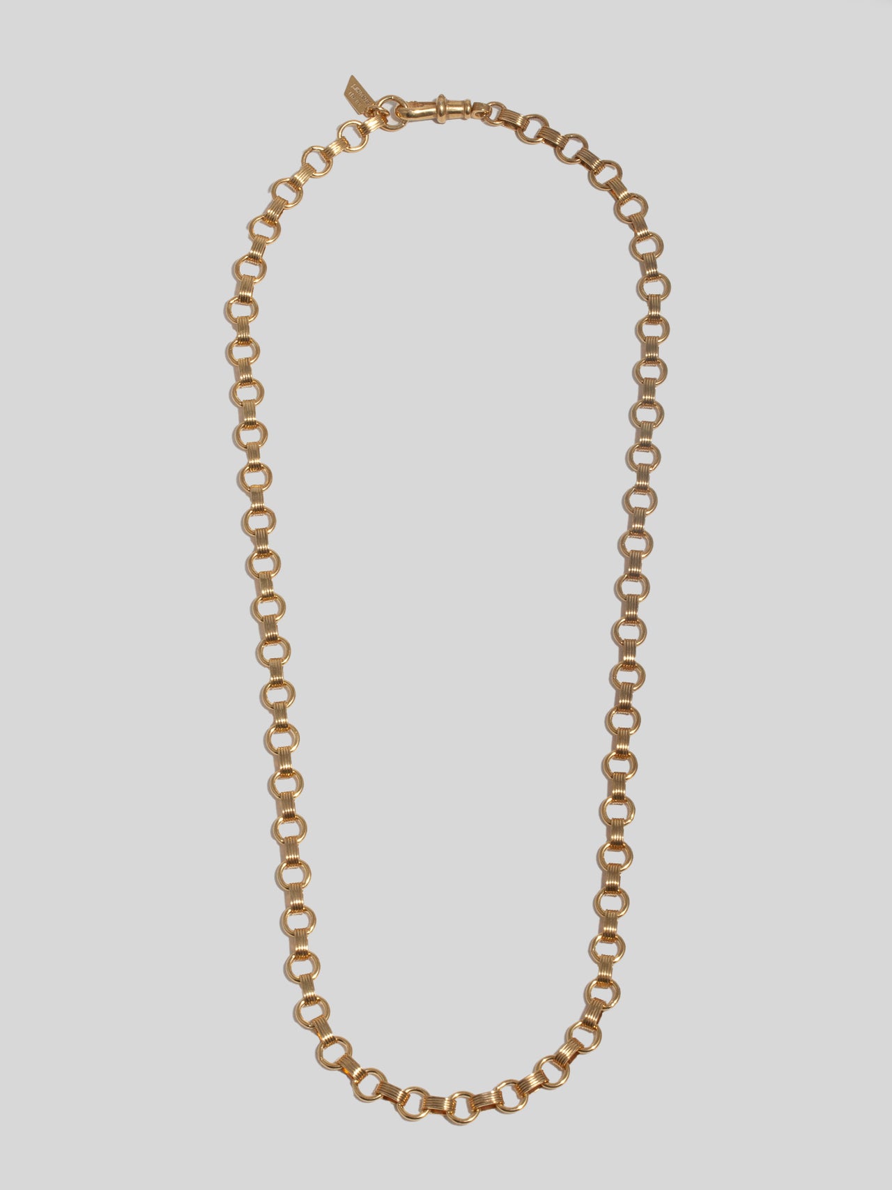 Loren Stewart Vermeil Texture Life Saver Chain