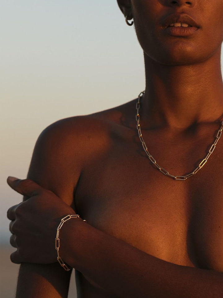 Loren Stewart XL Boxy Long Link Bracelet