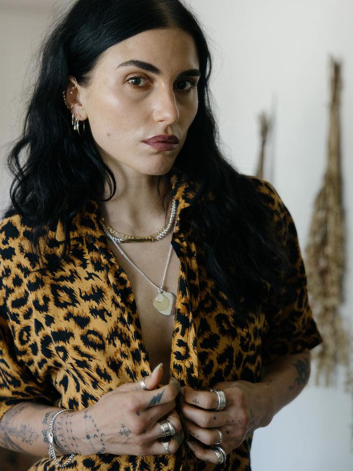 Loren Stewart XL Disk Pendant