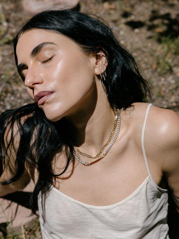 Loren Stewart XL Figaro Chain Necklace