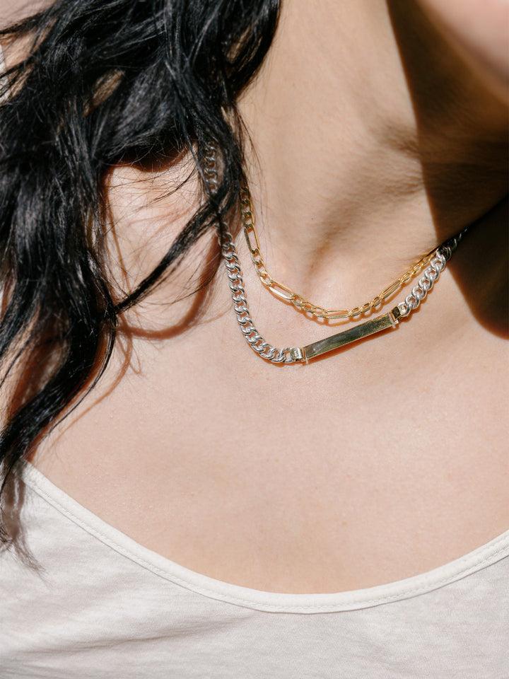 Loren Stewart XL Figaro Chain Necklace