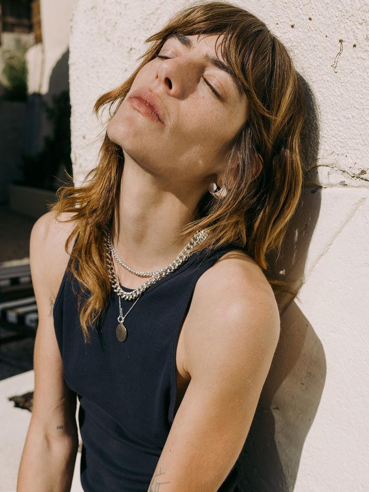 Loren Stewart XL Industrial Curb Chain Necklace