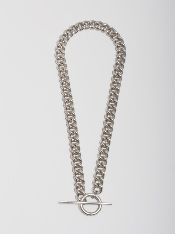 loren stewart XL Industrial Curb & Toggle Necklace