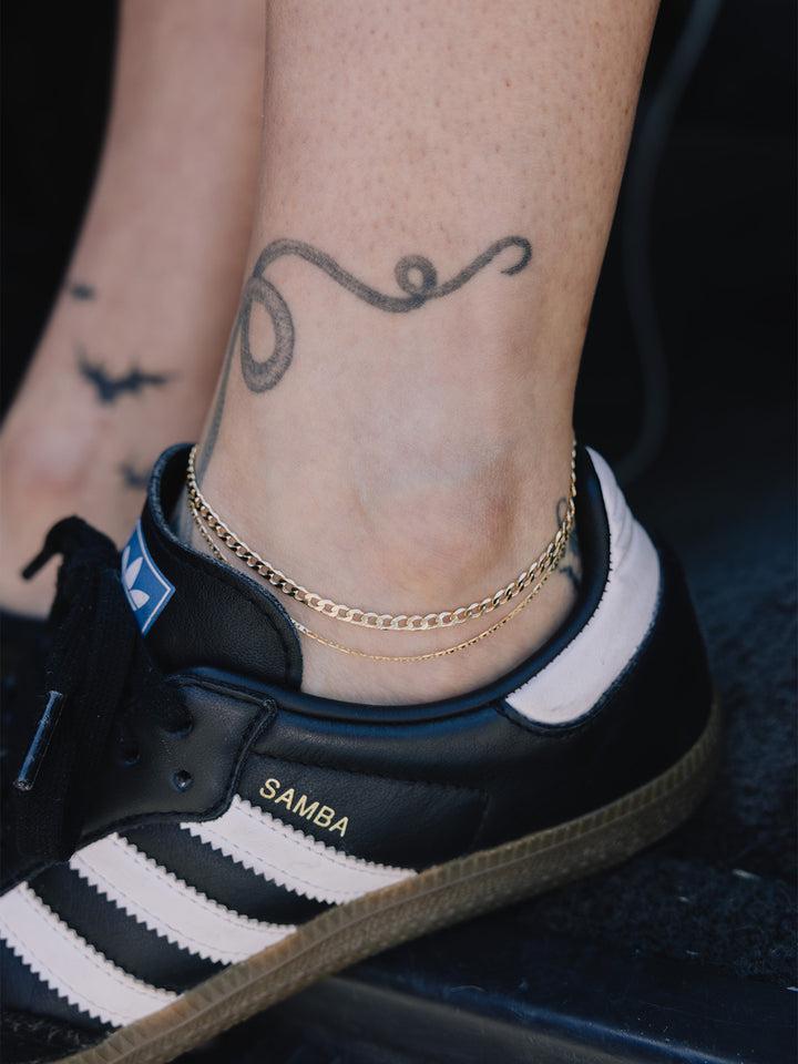 Loren Stewart XL Lightweight Havana Chain Anklet