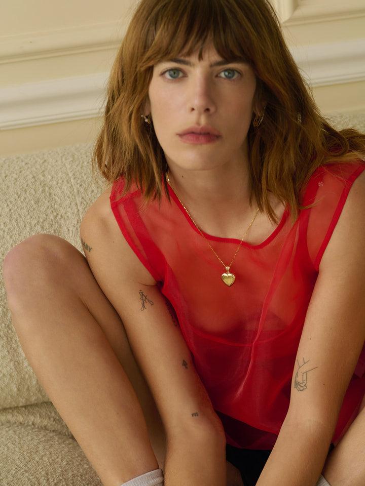 Loren Stewart XL Puff Love Pendant