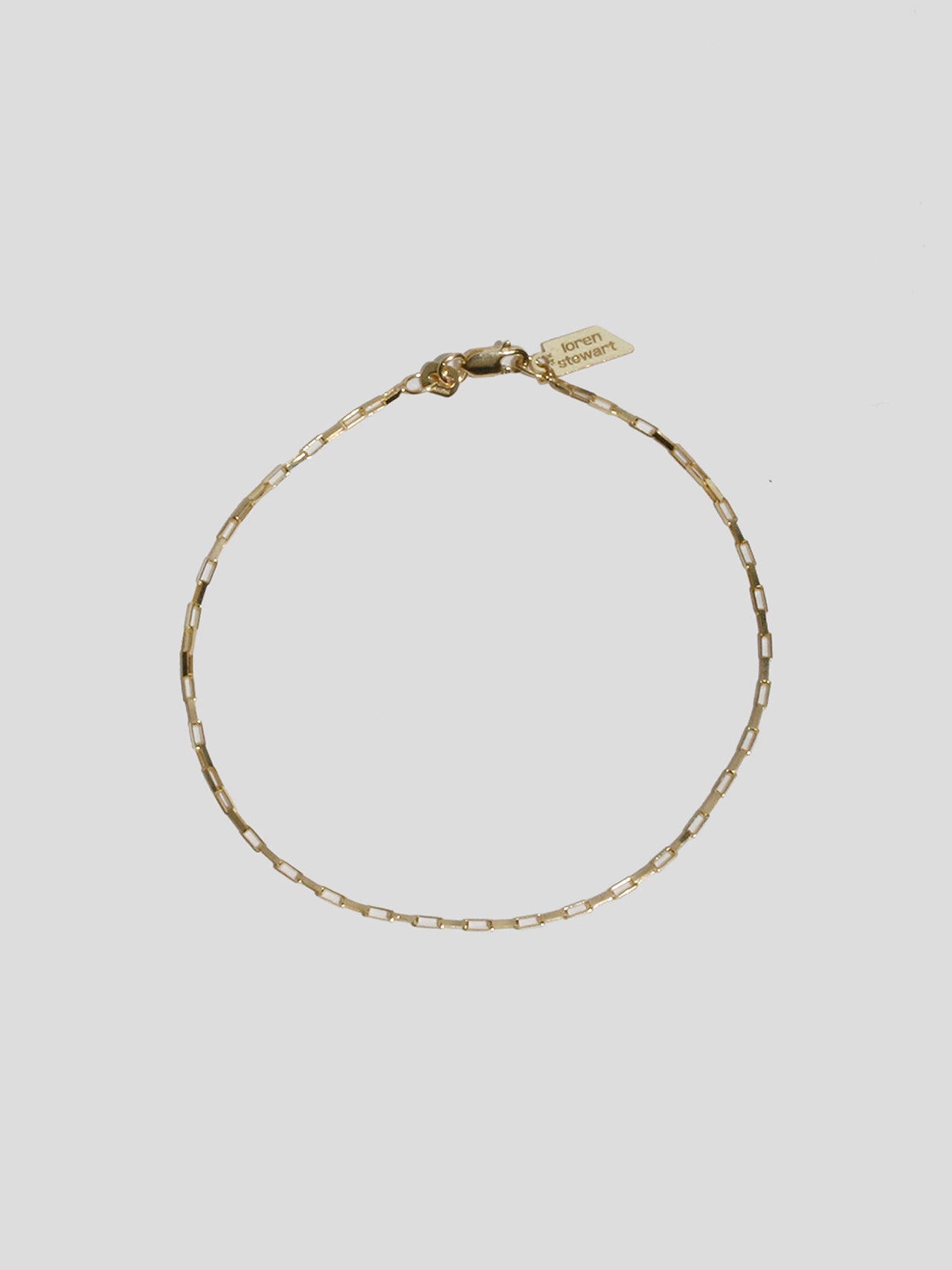 Loren Stewart Petite Industrial Box Link Chain Bracelet