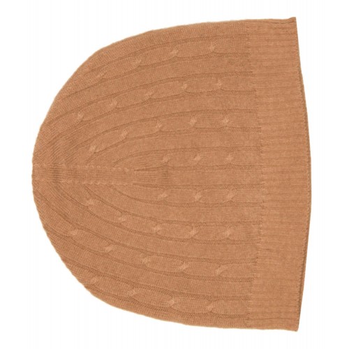 lorenzo cana Cap Cashmere Cable Knit Ocher LORENZO CANA
