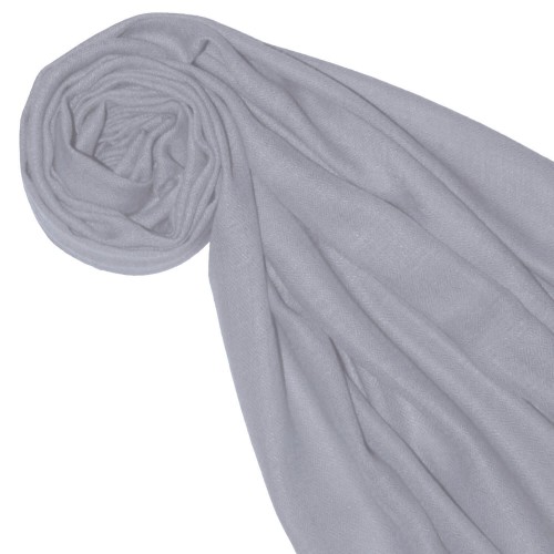Lorenzo Cana Cashmere Mens Scarf Plain Fog Gray LORENZO CANA