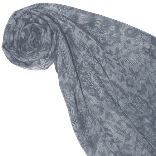 Lorenzo Cana Cashmere Pashmina Jacquard Dove Gray LORENZO CANA