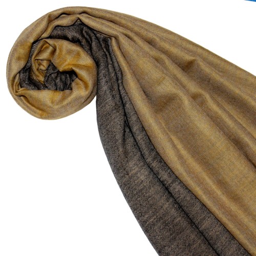 Lorenzo Cana Cashmere Scarf Doubleface Mocca And Cappuccino Brown LORENZO CANA