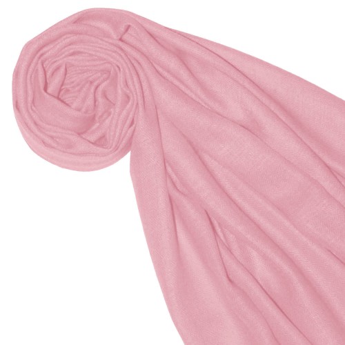 Lorenzo Cana Cashmere Scarf Plain Cream Rosé LORENZO CANA