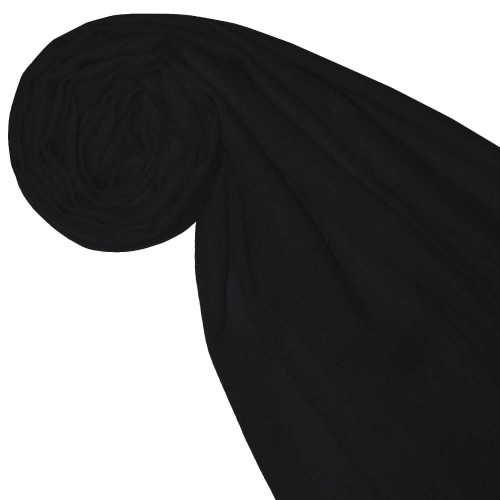 Lorenzo Cana Cashmere + Wool Mens Scarf Black Monochrome LORENZO CANA
