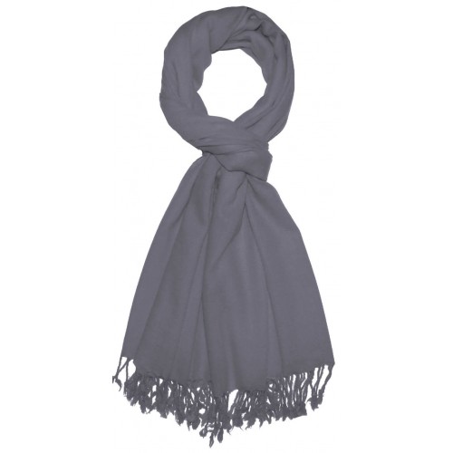 Lorenzo Cana Cashmere + Wool Mens Scarf Gray Monochrome LORENZO CANA