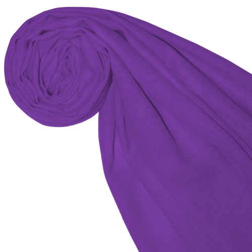 Lorenzo Cana Cashmere + Wool Mens Scarf Purple Single Color LORENZO CANA