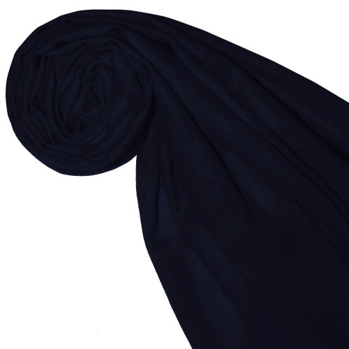 Lorenzo Cana Cashmere + Wool Scarf Dark Blue Monochrome LORENZO CANA