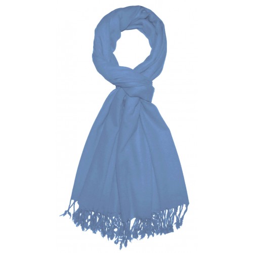 Lorenzo Cana Cashmere + Wool Scarf Light Blue One Color LORENZO CANA