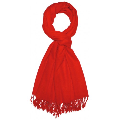 Lorenzo Cana Cashmere + Wool Scarf Red Monochrome LORENZO CANA