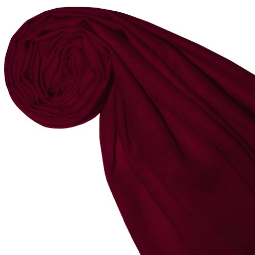 Lorenzo Cana Cashmere + Wool Scarf Wine Red Monochrome LORENZO CANA