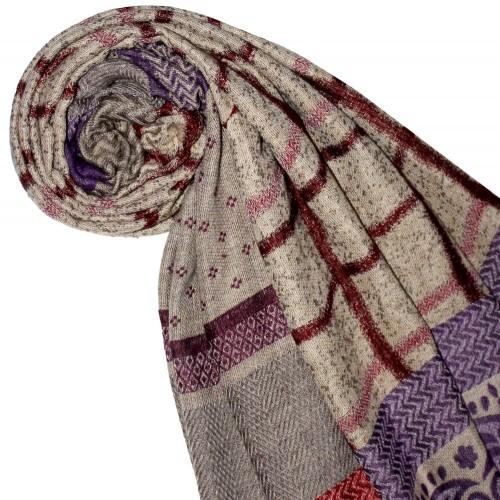 Lorenzo Cana Cotton Ladies Towel Brown Beige LORENZO CANA