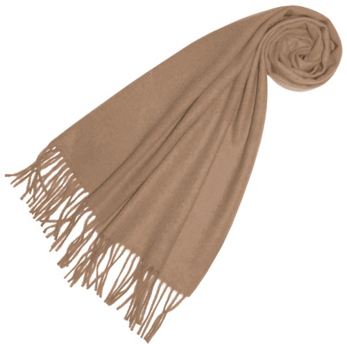 lorenzo cana Ladies Shawl 100% Cashmere Cappuccino LORENZO CANA