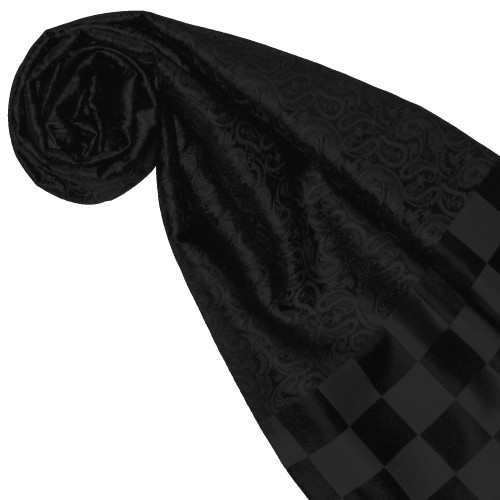 Lorenzo Cana Lady Scarf Silk Classy Black LORENZO CANA