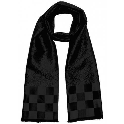 Lorenzo Cana Lady Scarf Silk Classy Black LORENZO CANA