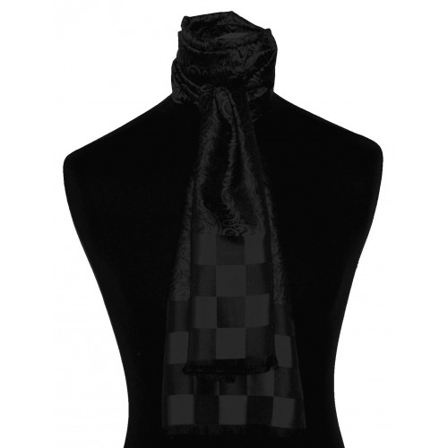 Lorenzo Cana Lady Scarf Silk Classy Black LORENZO CANA