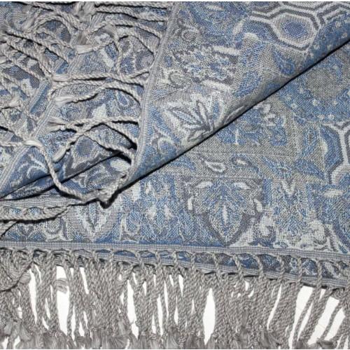 Lorenzo Cana Blanket Grey Dove Blue LORENZO CANA