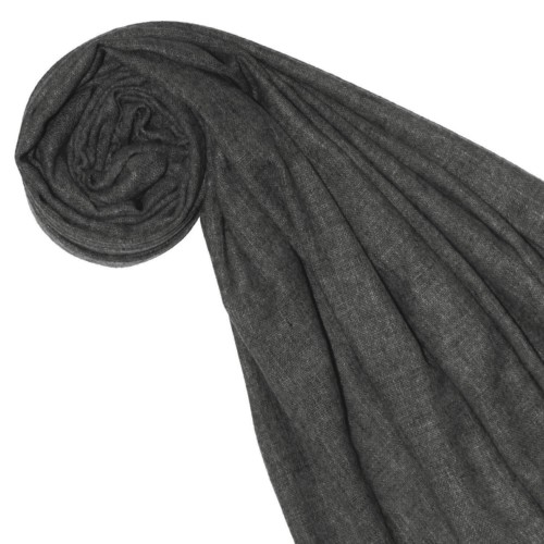 Lorenzo Cana Gray Wool Scarf Yak LORENZO CANA